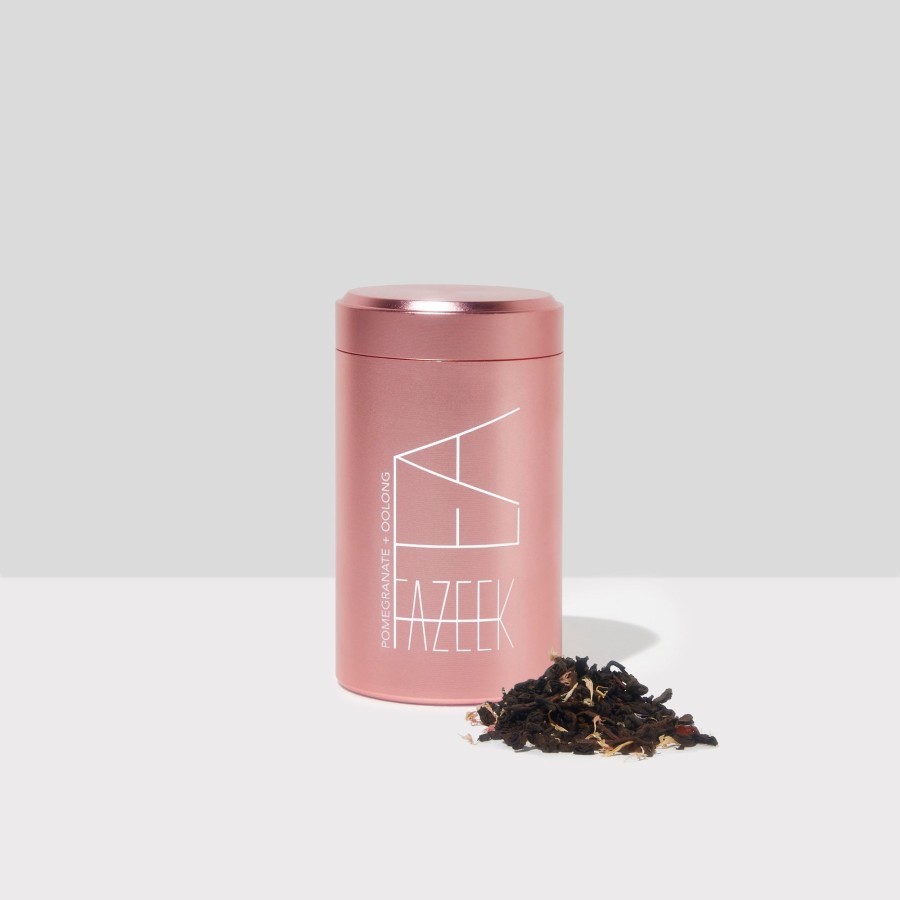 Coffee & Tea Fazeek | Pomegranate + Oolong Tea