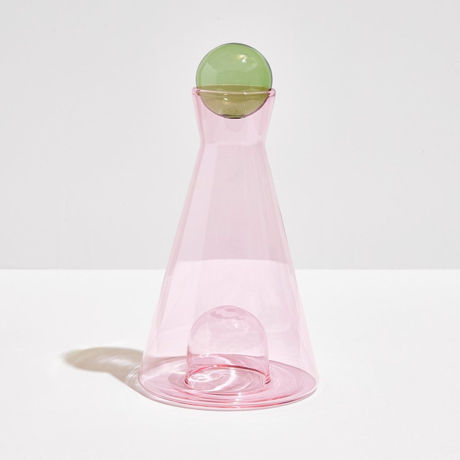 Home Decor Fazeek | Vice Versa Carafe - Pink + Green