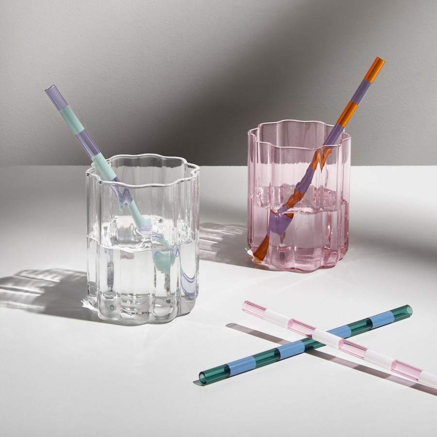 Drinkware Fazeek | Four X Striped Straws