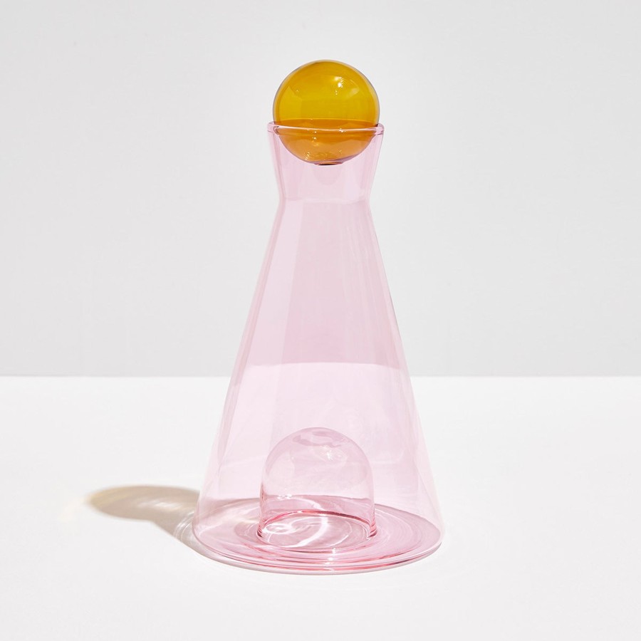 Home Decor Fazeek | Vice Versa Carafe - Pink + Amber