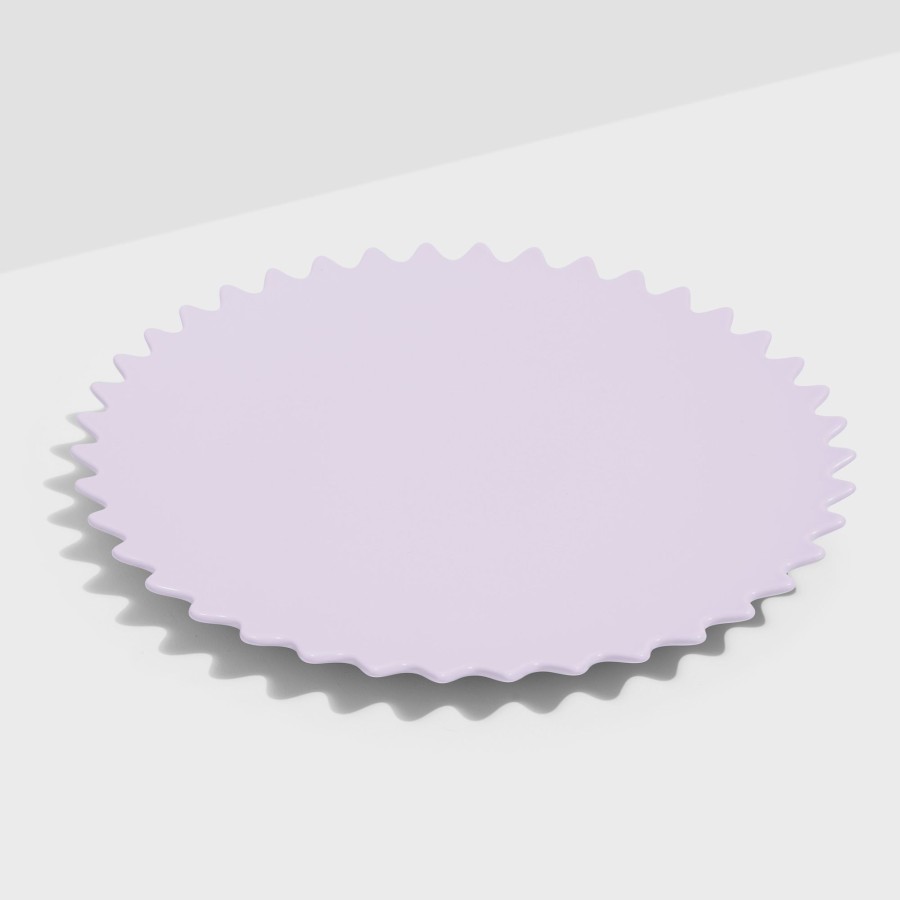 Dining Fazeek | Zigzag Platter - Lilac